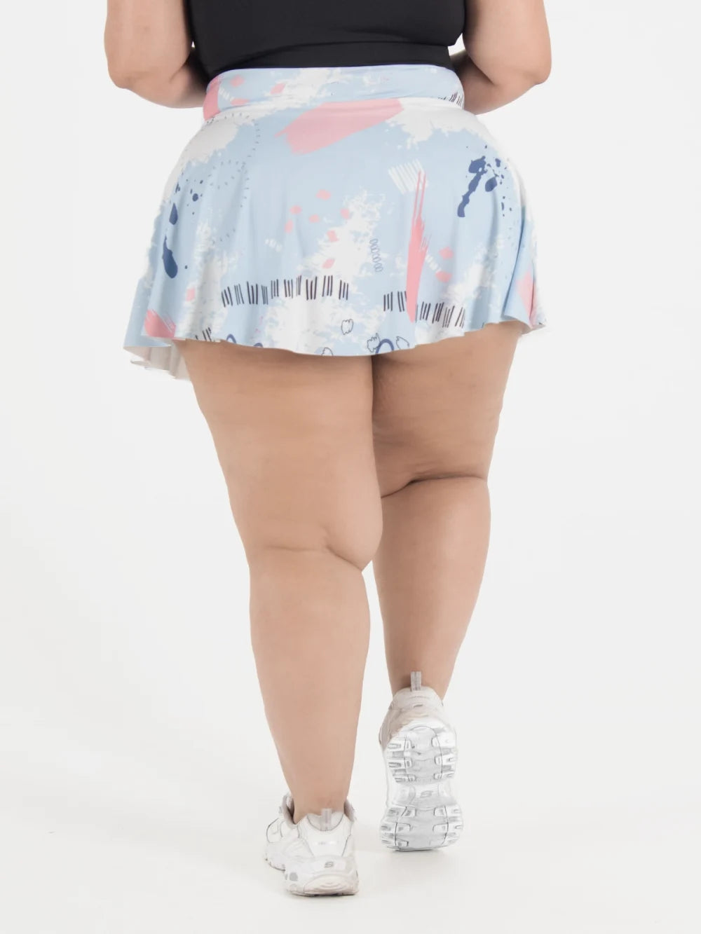 Falda-Short Deportiva Gioco - Curvy - Plus Unitalla