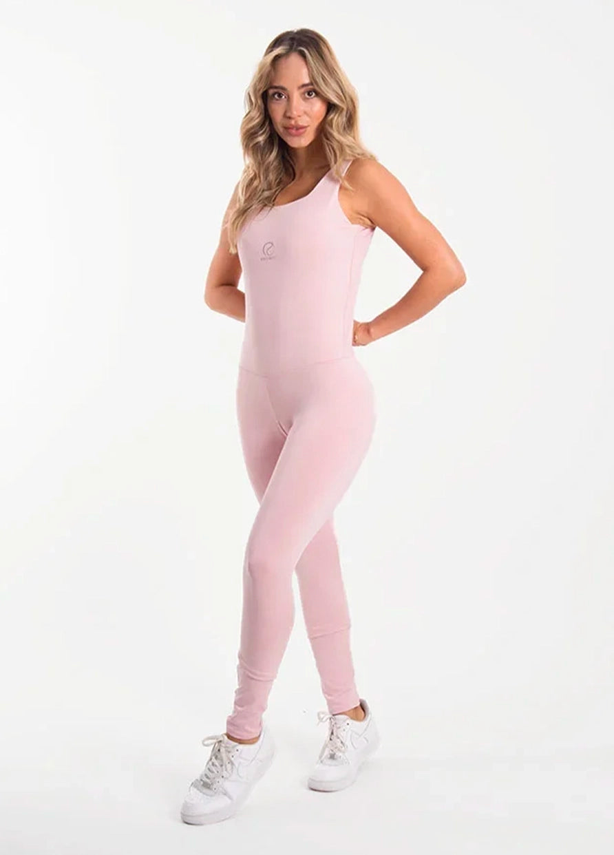 Conjunto Enterizo Retro Rosa Unitalla