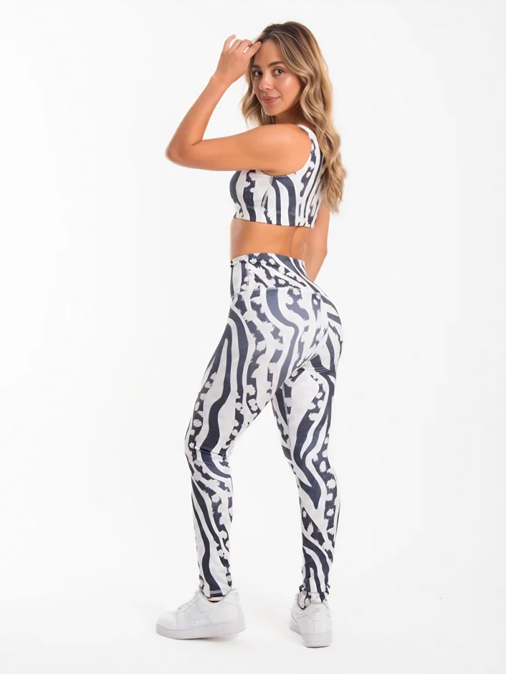 Top + Leggings set Yako Sublimado Unitalla