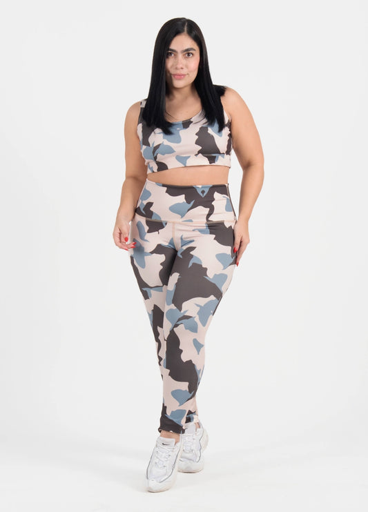 Leggings set Aoki Curvy Plus size - unitalla