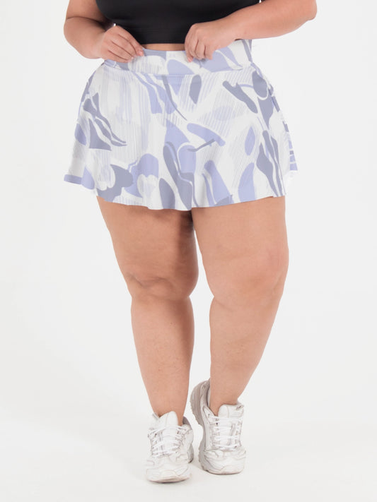Falda-Short Deportiva Verme - Curvy - Plus Unitalla