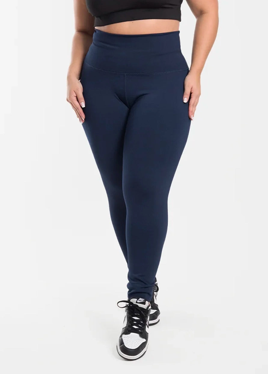 Leggings Azul Curvy Plus size - unitalla