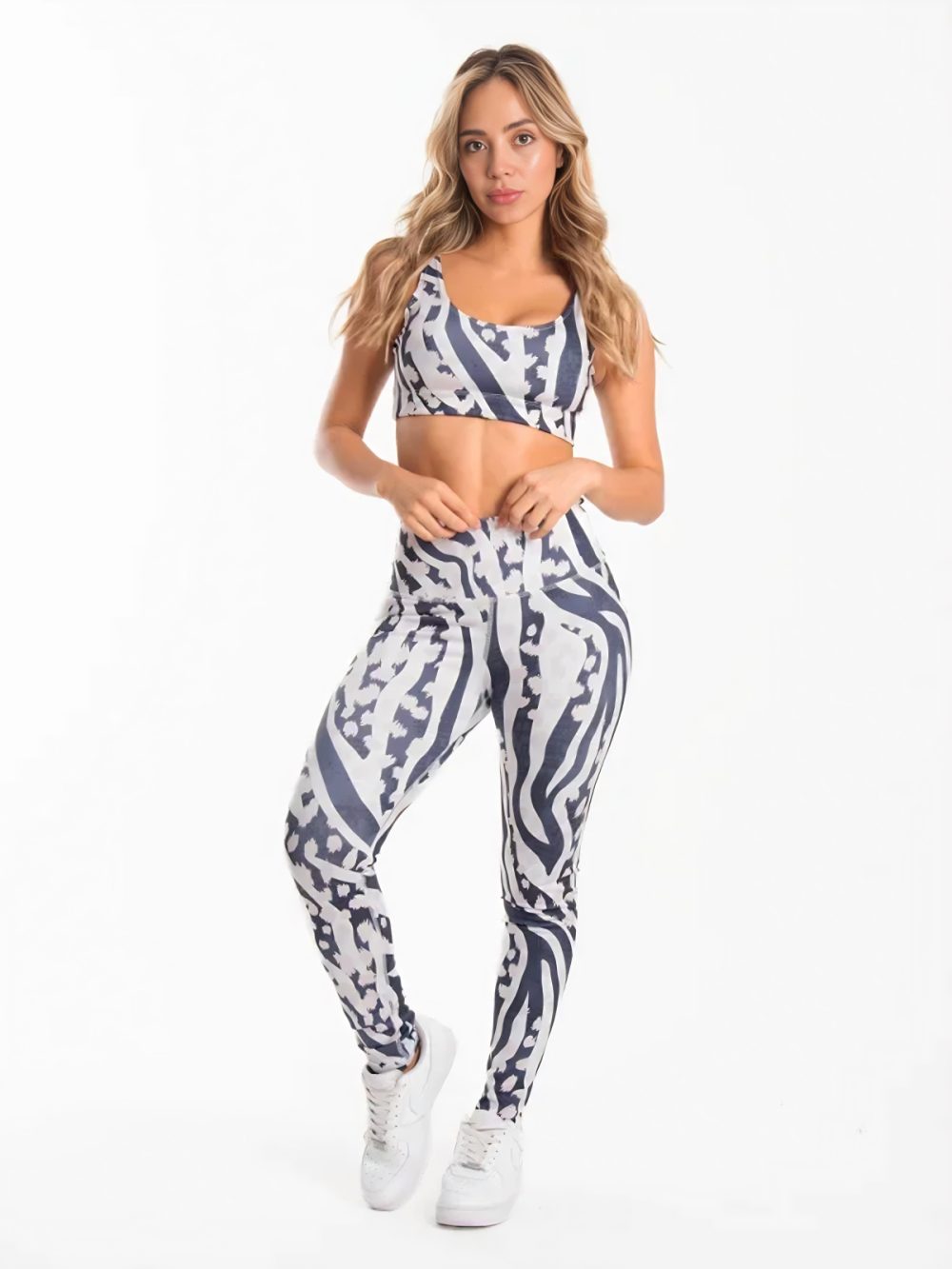 Top + Leggings  set Yako Sublimado Unitalla