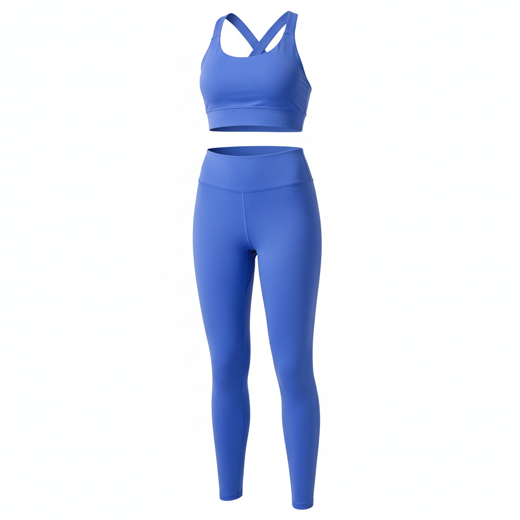 cconjuntodeportivo leggings mas top fondo balncocolor del conjunto deportivo es azul hortensia